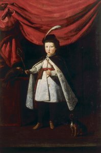 Porträt von Leopoldo de Medici im Alter von vier Jahren von Justus Sustermans