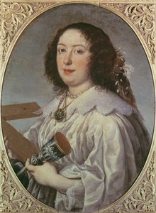 Porträt von Vittoria della Rovere als St. Helena, 1669 von Justus Sustermans