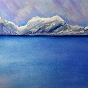 Ruhiger Bergsee von Justyna Jaszke