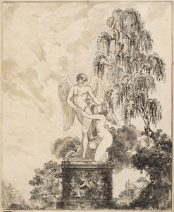 Statue unter der Birke von Józef Sierakowski