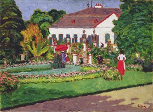 Herrenhaus in Kertvelyes, 1907 von József Rippl Rónai