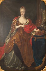 Porträt von Christine von Polen