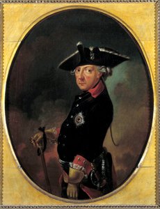 Porträt von Friedrich II. von Preußen (1712-1786), genannt Friedrich der Große von K. Beeskow
