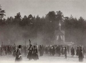 Osterprozession, Sarov-Kloster, Russland, 1903