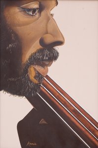 Bassspieler IV, 2007 von Kaaria Mucherera