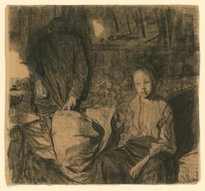 Junges Paar (1. Zustand) von Käthe Kollwitz
