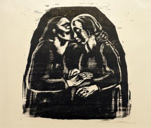 Maria und Elisabeth III von Käthe Kollwitz
