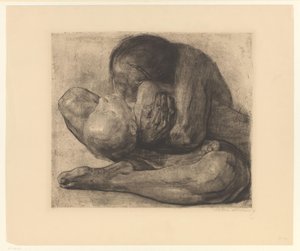 Mutter mit totem Kind von Käthe Kollwitz