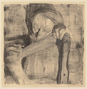 Blatt 3 des Zyklus „Bauernkrieg“ von Käthe Kollwitz