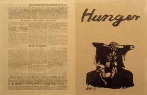 Sowjetrussland, Ernährungskrise / Flugschrift von Käthe Kollwitz