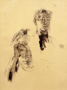 Zwei Selbstbildnisse von Käthe Kollwitz