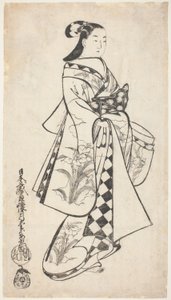 Stehende Schönheit von Kaigetsudo Anchi