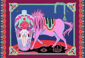 Gnu und Vase, 2021