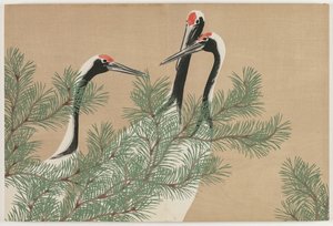 Blumen von hundert Welten (Momoyogusa): Kraniche
