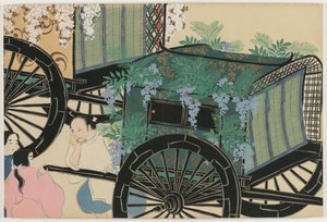 Blumen von hundert Welten (Momoyogusa): Blumengeschmückte Wagen