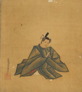 Unsterblicher Dichter, 17. Jahrhundert von Kano Shoun