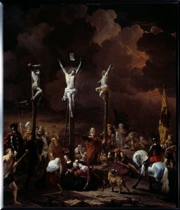 Das Kalvarienberg. Gemälde von Karel Dujardin
