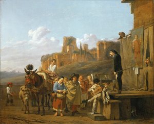Der italienische Quacksalber von Karel Dujardin
