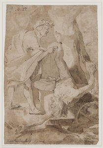 Apollon häutet Marsyas von Karel van III Mander