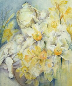 Stourhead-Narzissen von Karen Armitage