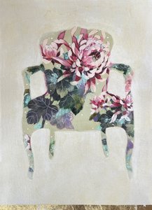 Eleganter Floraler Sessel