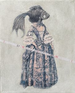 Surreale Fischdame