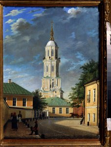 Krivokolenny Pereulok in Moskau von Karl Fridrikh Petrovich Bodri