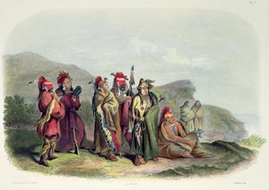 Saukie- und Fox-Indianer, Platte 20 aus Band 1 von 