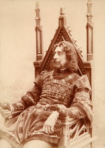 Großherzog Konstantin Konstantinowitsch von Russland als Hamlet von Karl August Fischer