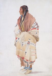 Chan-Cha-Uia-Teuin, Teton Frau