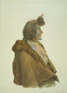 Pioch-Ki?iu, ein Piegan-Blackfeet-Mann