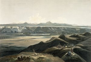Ansicht der Rocky Mountains, Tafel 44 aus Band 2 von 
