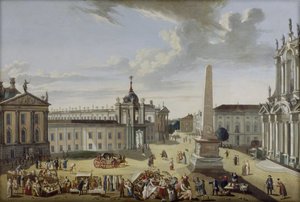 Alter Markt Potsdam - Blick in die Schlossstraße