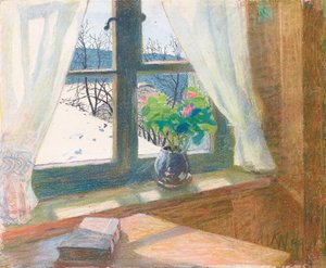 Blick aus dem Fenster