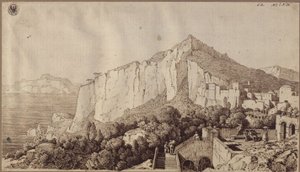 Ansicht von Capri von Karl Friedrich Schinkel