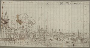 Ansicht von Konstantinopel von Karl Friedrich Schinkel