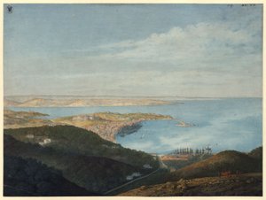 Ansicht von Triest von Karl Friedrich Schinkel