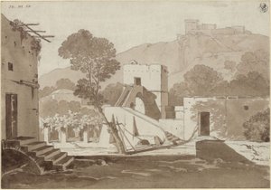 Bauernhaus bei Anacapri von Karl Friedrich Schinkel