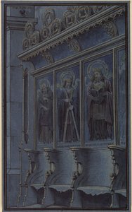 Chorgestühl von Karl Friedrich Schinkel