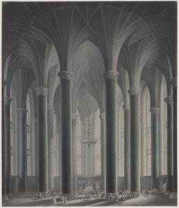 Die Residenz eines Fürsten. Innenansicht von Karl Friedrich Schinkel
