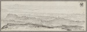 Gesamtansicht von Edinburgh von Karl Friedrich Schinkel