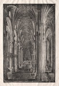 Innenraum des Stephansdoms in Wien