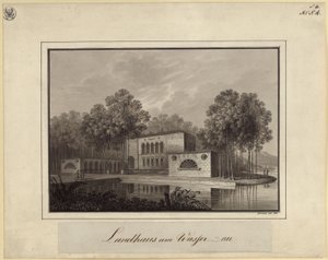 Landhaus am Wasser von Karl Friedrich Schinkel