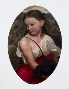Porträt der Tochter des Künstlers, Susanne von Karl Friedrich Schinkel