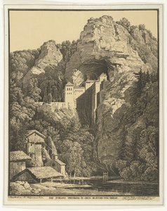 Schloss Predjama zwischen den Felsen