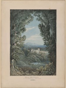 Villa Beuthiana auf Ischia (Peter Christian Wilhelm Beuths künftige Villa auf Ischia) von Karl Friedrich Schinkel