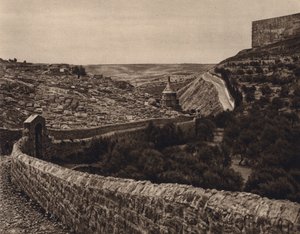 Jerusalem, Blick auf das Kidrontal