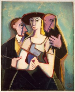 Disput von Karl Hofer