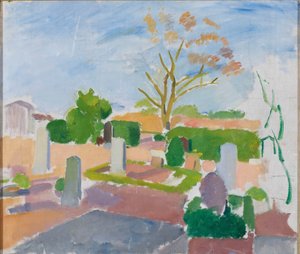 Friedhof, Christiansø von Karl Isakson