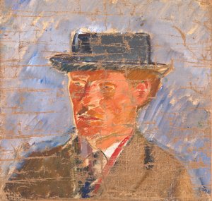 Porträt des Malers Edvard Weie